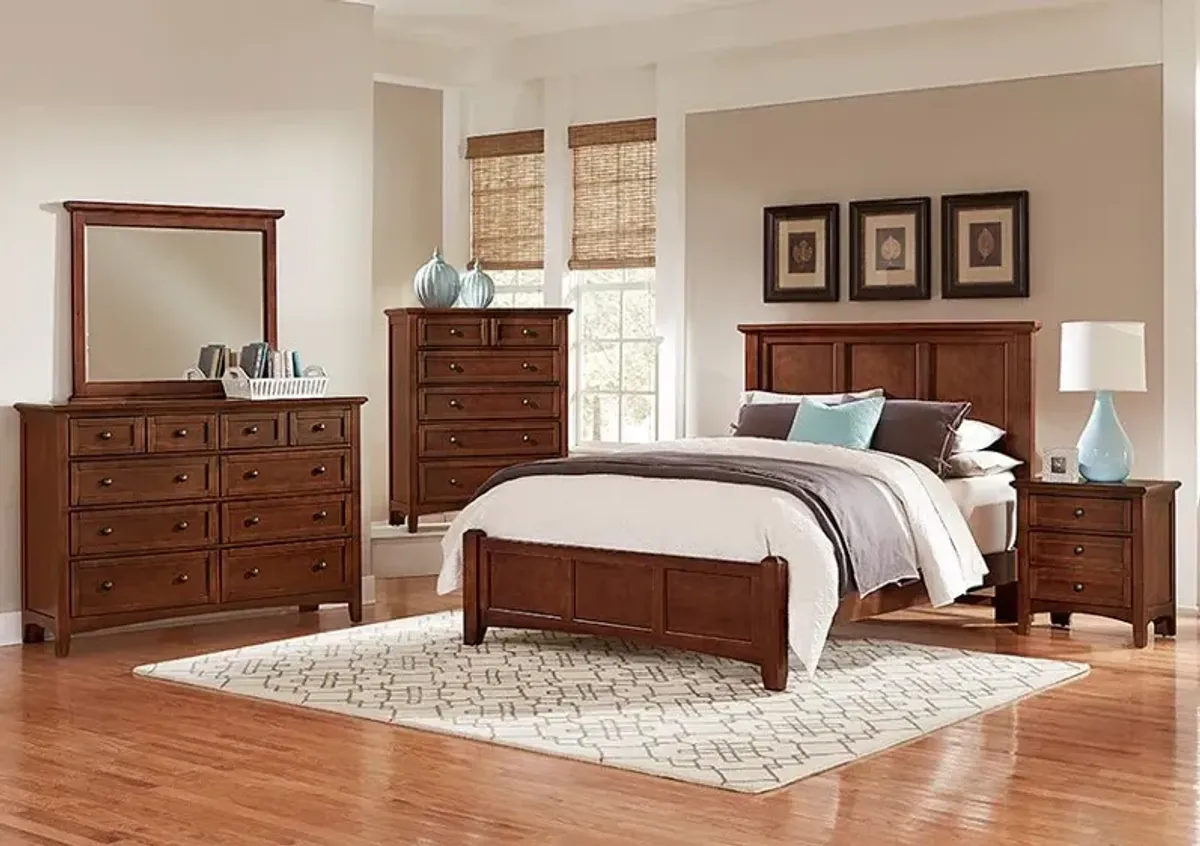 Vaughan Bassett Bonanza Bedroom Set - White - Queen