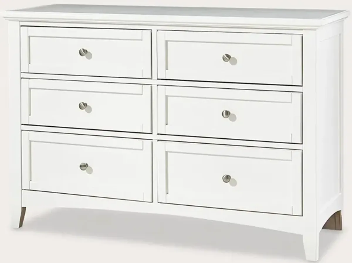 Vaughan Bassett Bonanza Bedroom Set - White - King