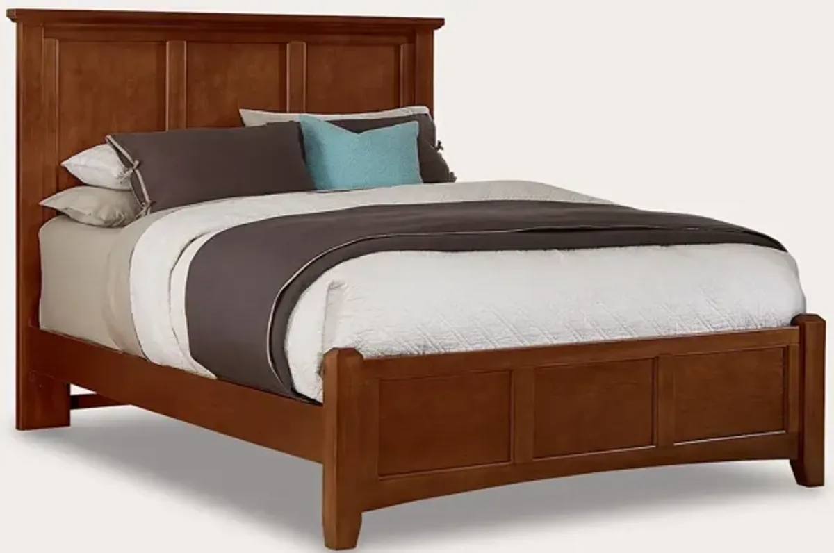 Vaughan Bassett Bonanza Bedroom Set - Merlot - King