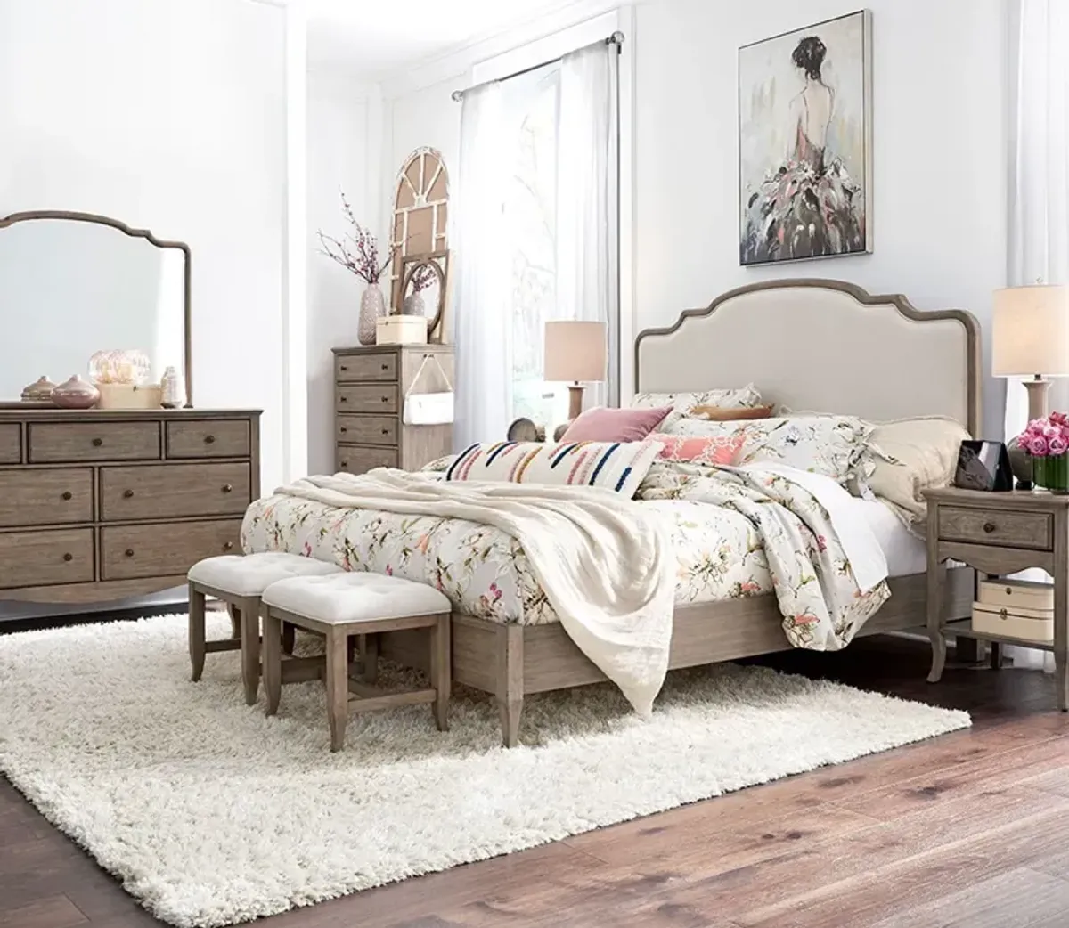 Aspen Home Provence Bedroom Set - King