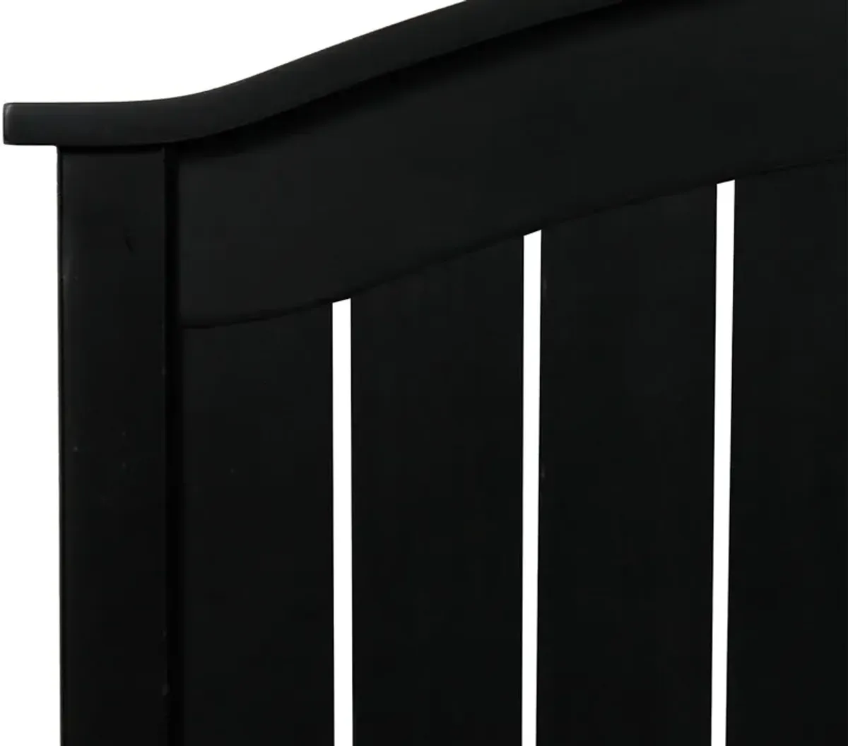 City Mattress Weston Wood Headboard - Black - Twin