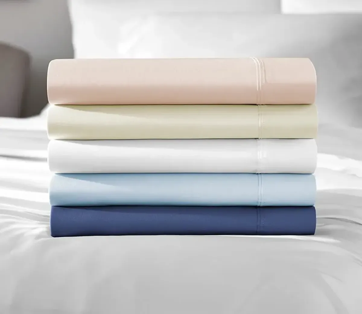 Sleeptone Eucalyptus 6-Piece Sheet Set - Blush - Queen