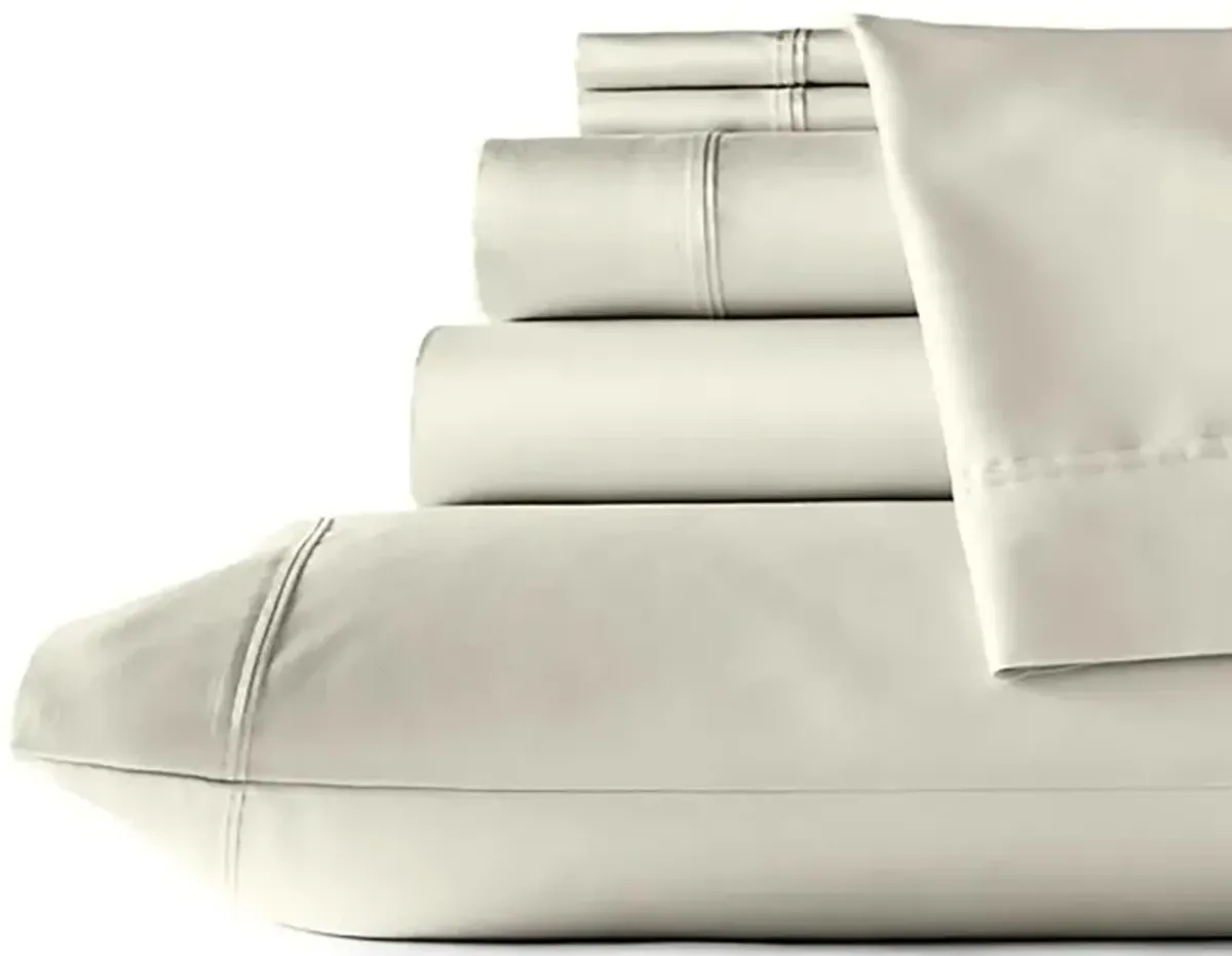 Sleeptone Eucalyptus 6-Piece Sheet Set - Flint Blue - King