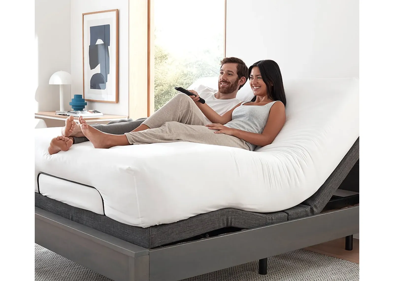 Sleeptone S3000 Nestl by Sleetpone Adjustable Bed Base - Queen