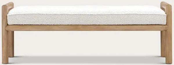 Modus Furniture Dorsey Boucle Upholstered Accent Bench
