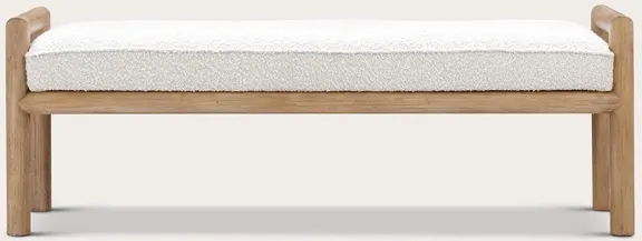 Modus Furniture Dorsey Boucle Upholstered Accent Bench