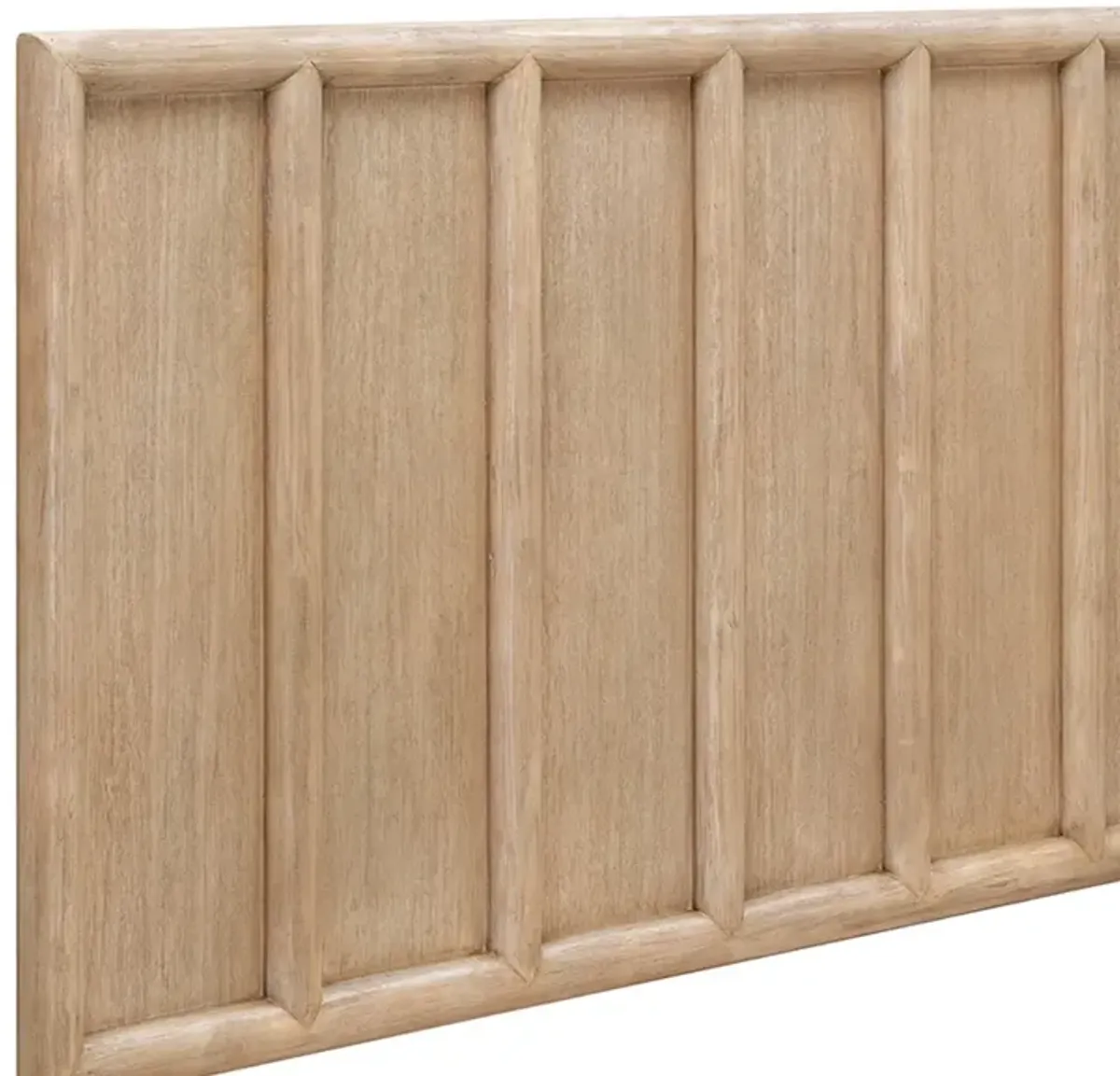 Modus Furniture Dorsey Wooden Panel Bed - 12" Height - Queen