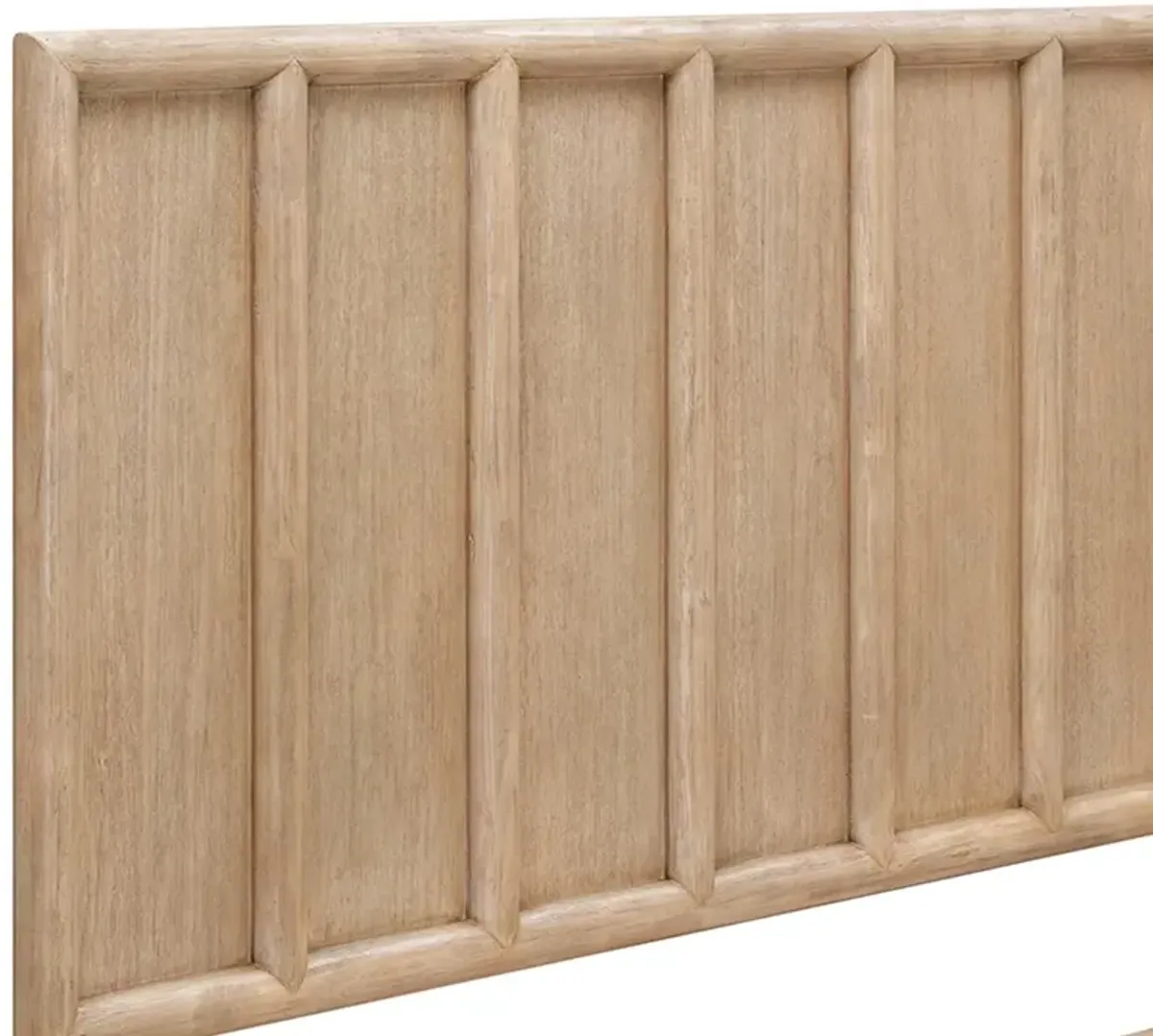 Modus Furniture Dorsey Wooden Panel Bed - 12" Height - Queen