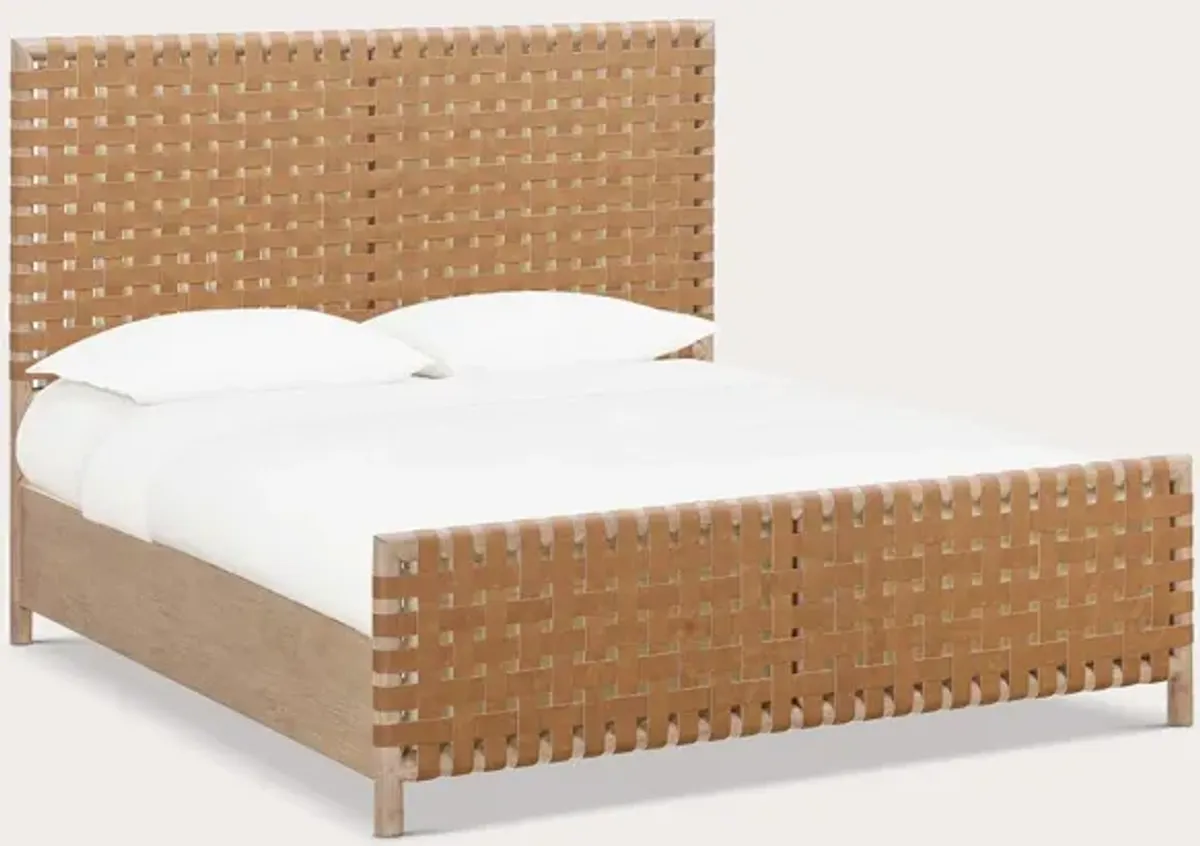 Modus Furniture Dorsey Woven Bed - 12" Height - Queen