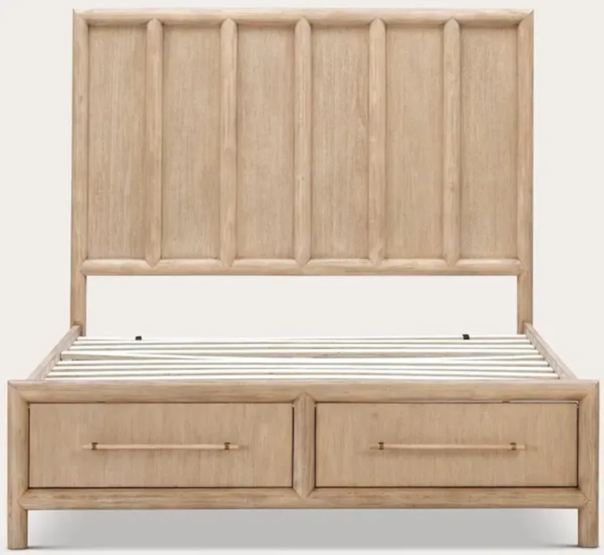 Modus Furniture Dorsey Wood Storage Bed - 12" Height - King