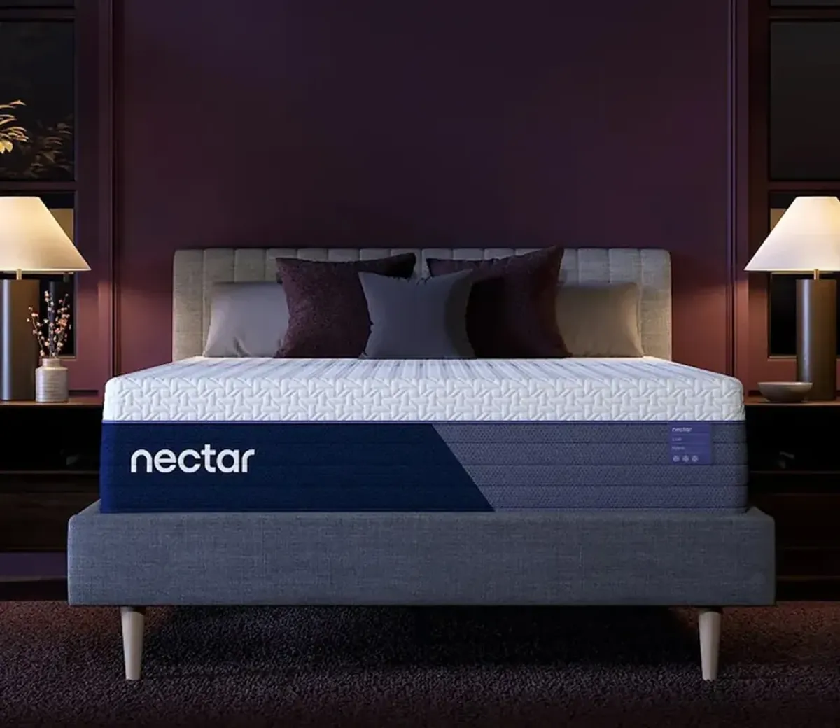 Bed in a Box Nectar 5.1 Luxe Hybrid Mattress - Queen