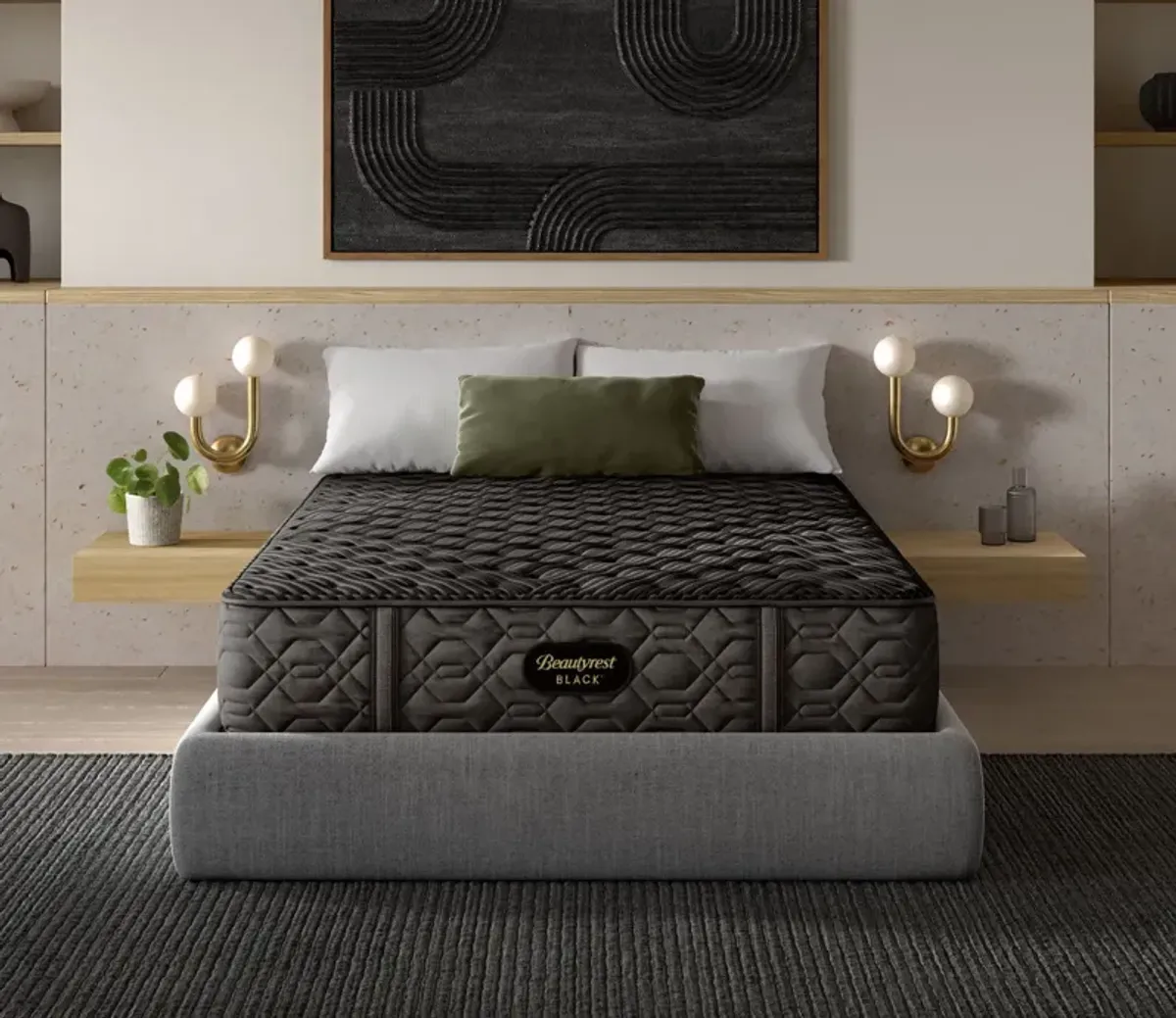 Simmons Beautyrest Black Series One Extra Firm Mattress - Memory Foam - Full