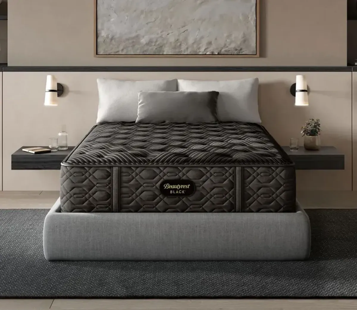 Simmons Beautyrest Black Series One Medium Mattress - Memory Foam - Full