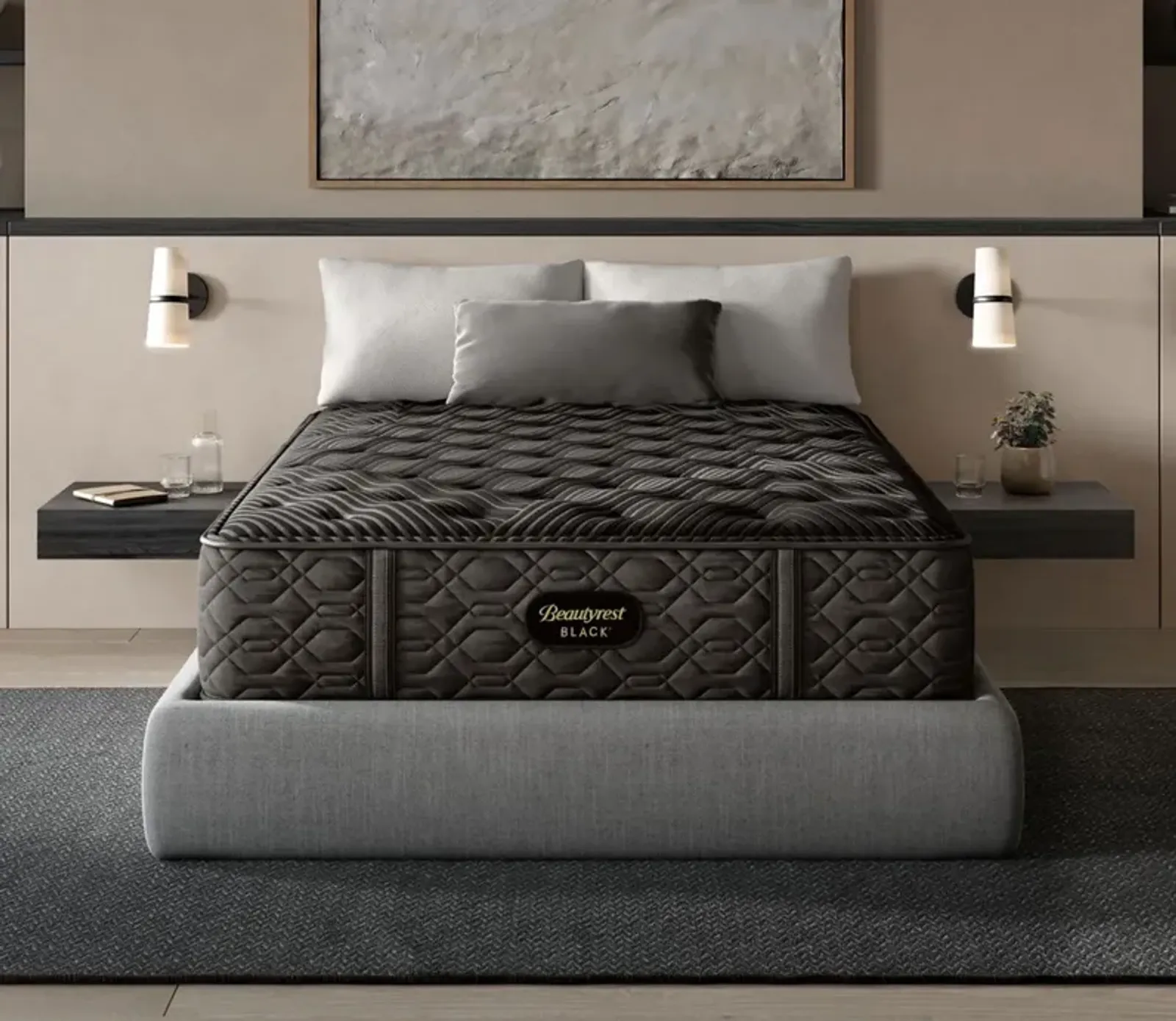 Simmons Beautyrest Black Series One Medium Mattress - Memory Foam - Full