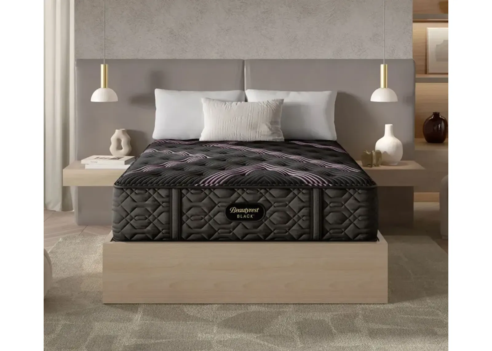 Simmons Beautyrest Black Series Two Firm Mattress - Memory Foam - Full