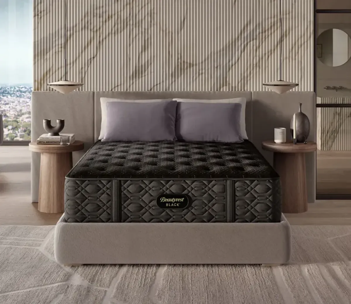 Simmons Beautyrest Black Series Three Medium Mattress - Memory Foam - Full