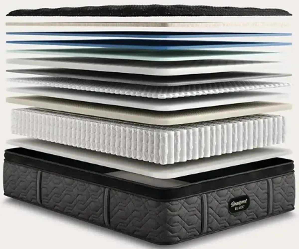 Simmons Beautyrest Black Series Three Medium Pillow Top Mattress - Memory Foam - Twin XL