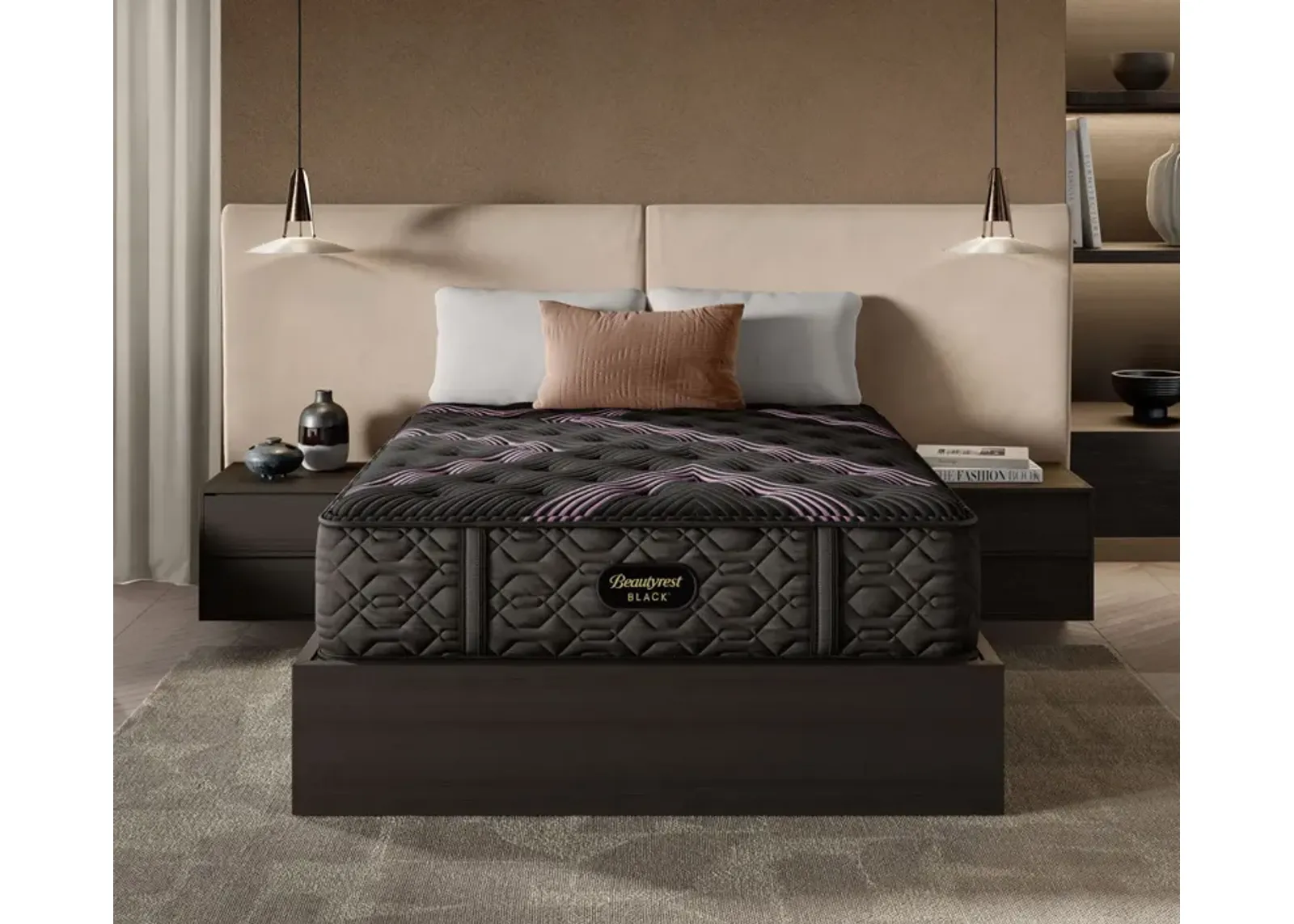 Simmons Beautyrest Black Series Two Plush Mattress - Memory Foam - Queen