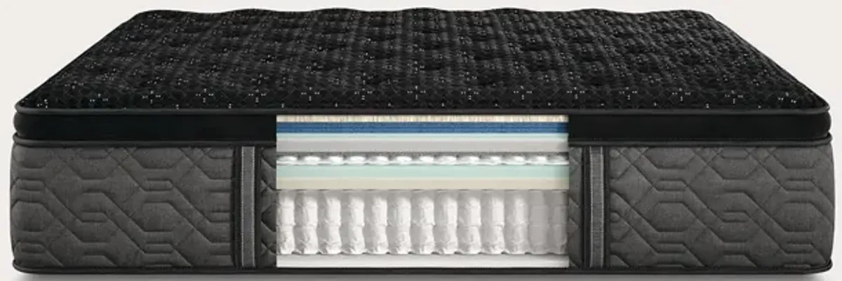 Simmons Beautyrest Black Series Three Plush Pillow Top Mattress - Memory Foam - Twin XL