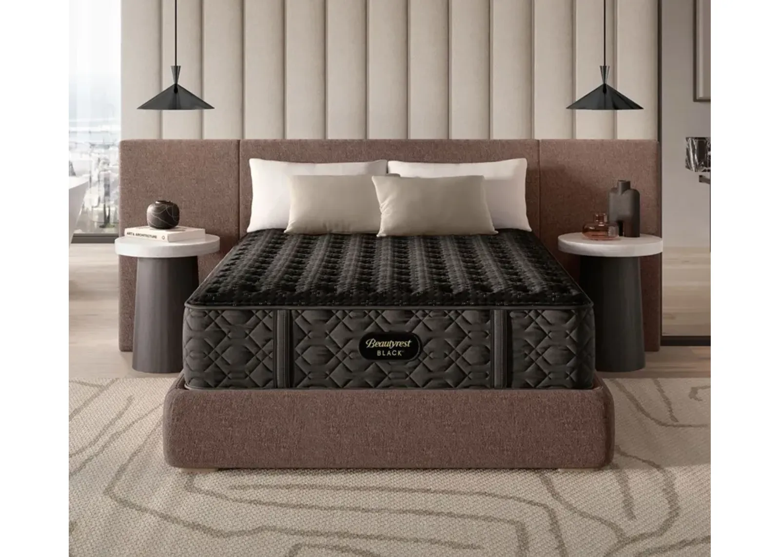 Simmons Beautyrest Black Series Three Extra Firm Mattress - Memory Foam - Full