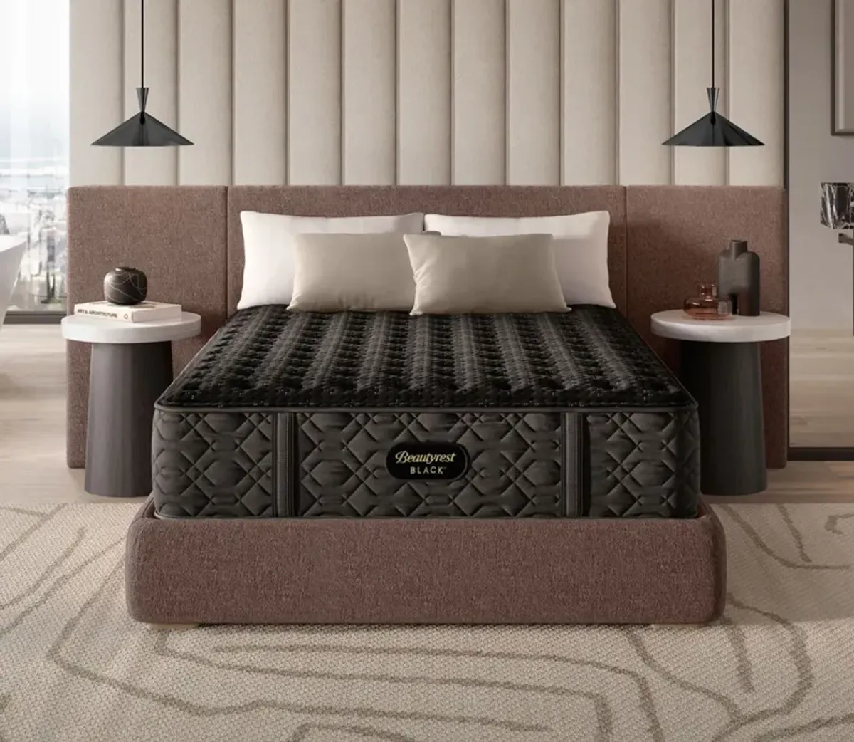 Simmons Beautyrest Black Series Three Extra Firm Mattress - Memory Foam - Full