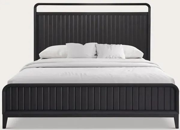 Bernard Furniture Group Elure Wood Open Panel Bed - Queen