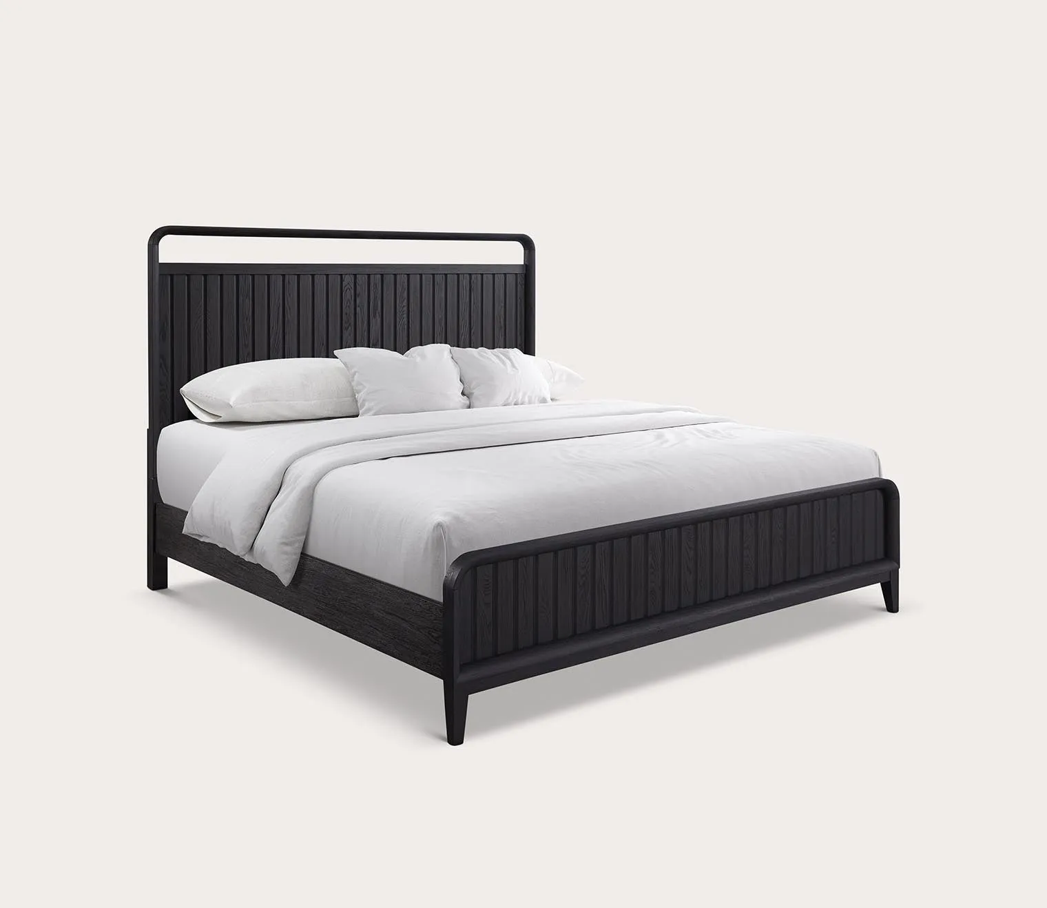 Bernard Furniture Group Elure Wood Open Panel Bed - King