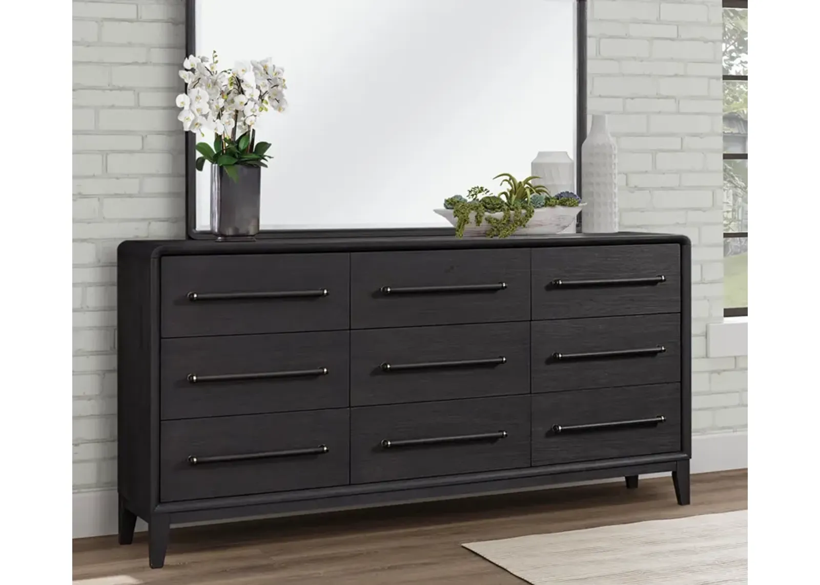 Bernard Furniture Group Elure Wood 9-Drawer Dresser