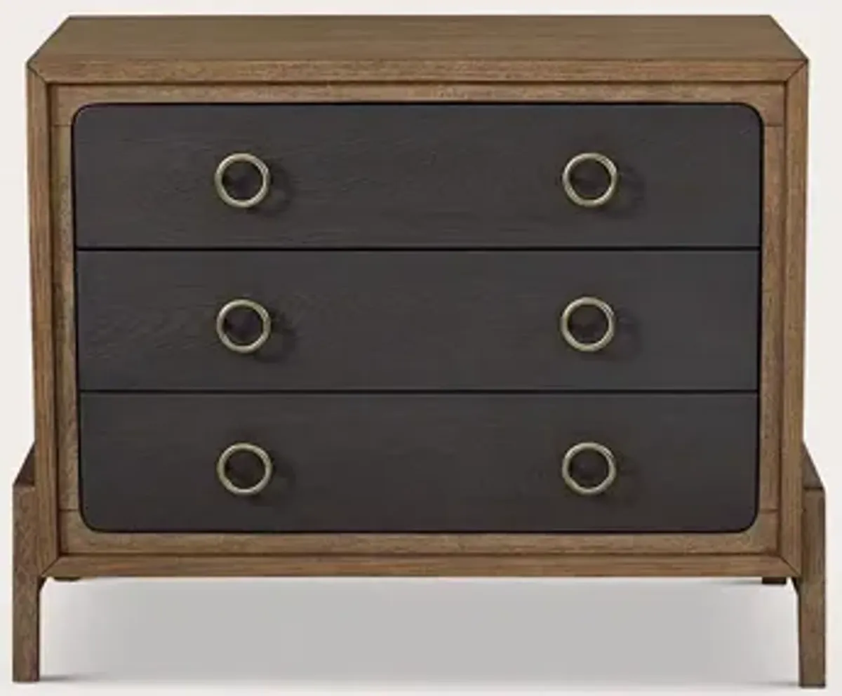 Bernard Furniture Group Elure Two-Tone Wood Bachelor Chest