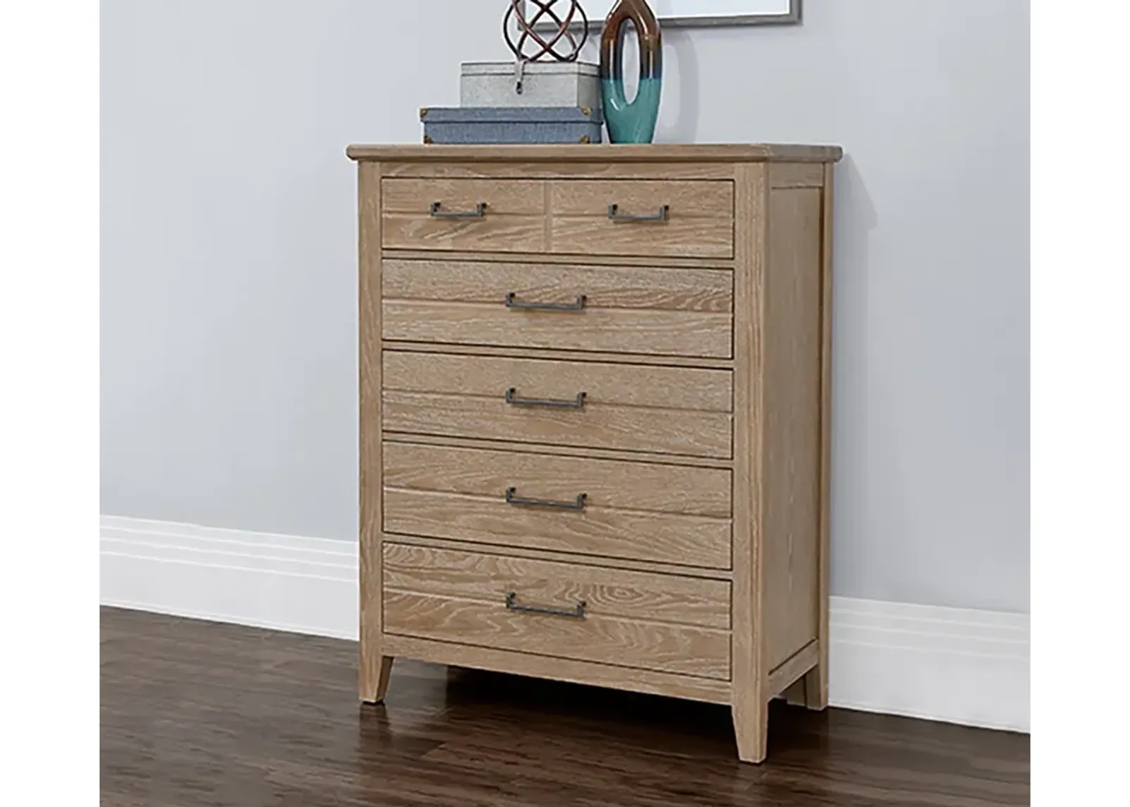 Vaughan Bassett Passageways Deep Sand 5-Drawer Chest - Deep Sand