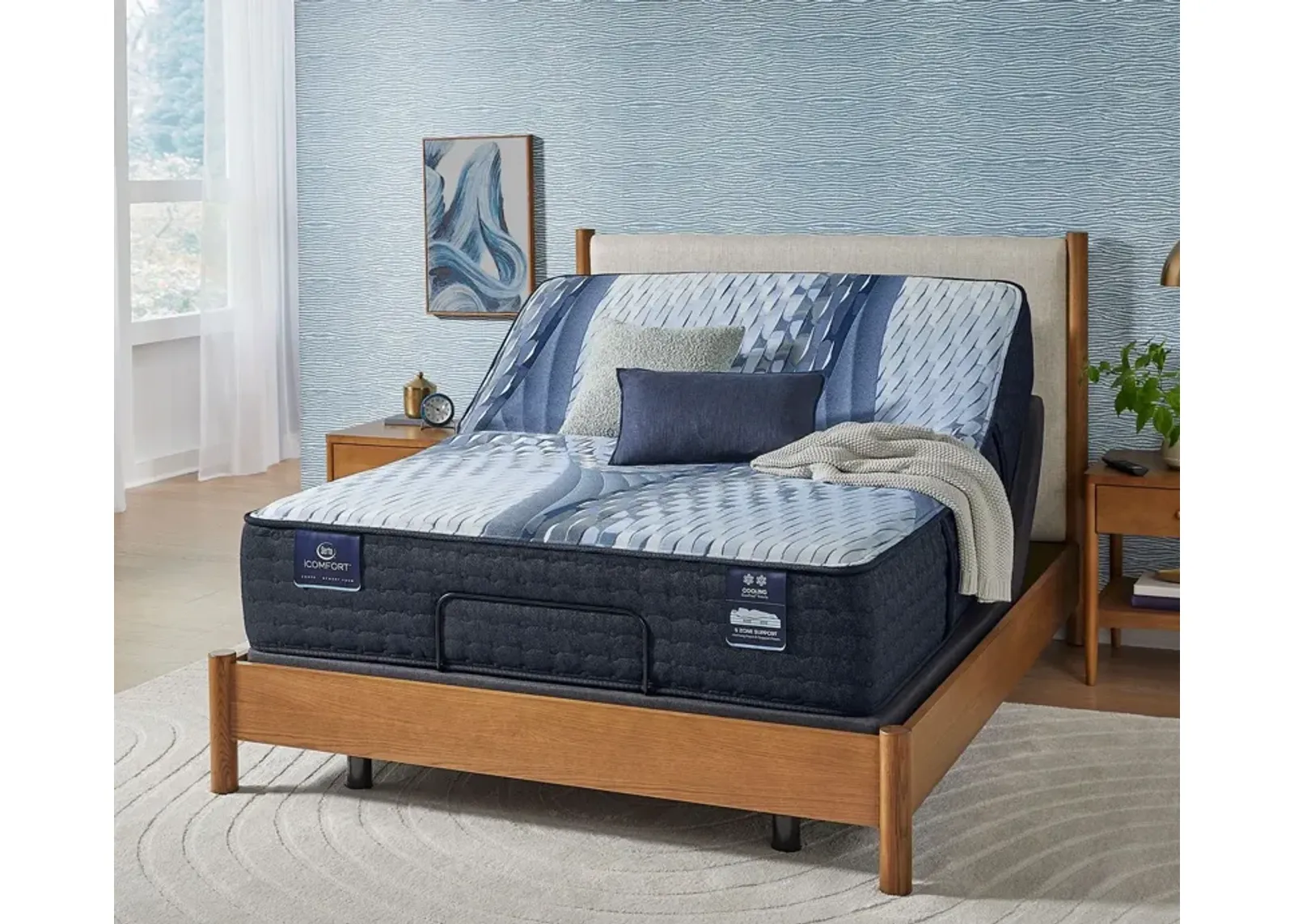 Serta iComfort Iona Plush Mattress - Memory Foam - Twin XL