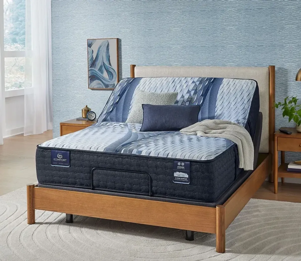 Serta iComfort Iona Plush Mattress - Memory Foam - Twin XL