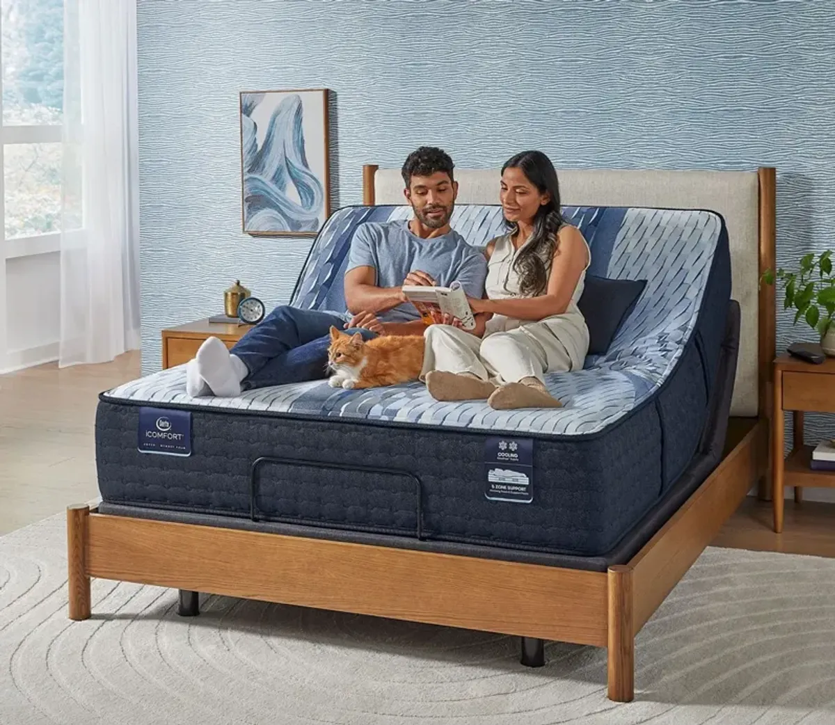 Serta iComfort Iona Medium Mattress - Memory Foam - Full