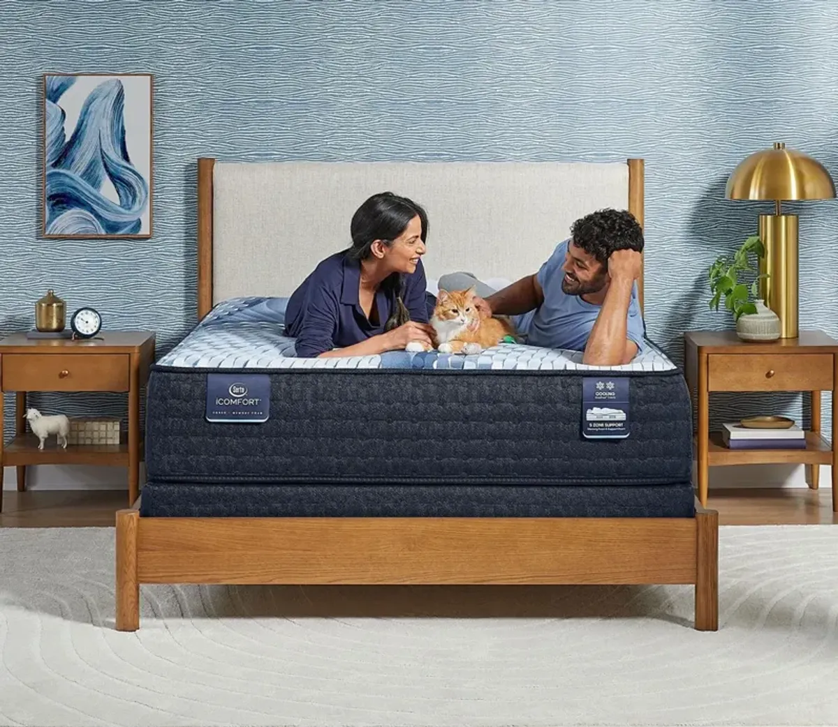 Serta iComfort Iona Medium Mattress - Memory Foam - Full