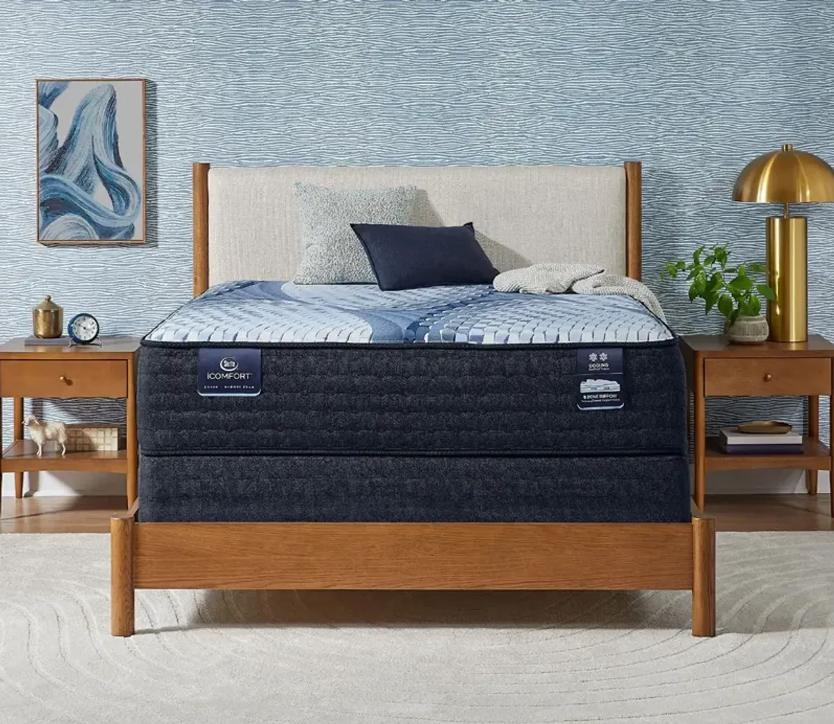 Serta iComfort Iona Medium Mattress - Memory Foam - Full