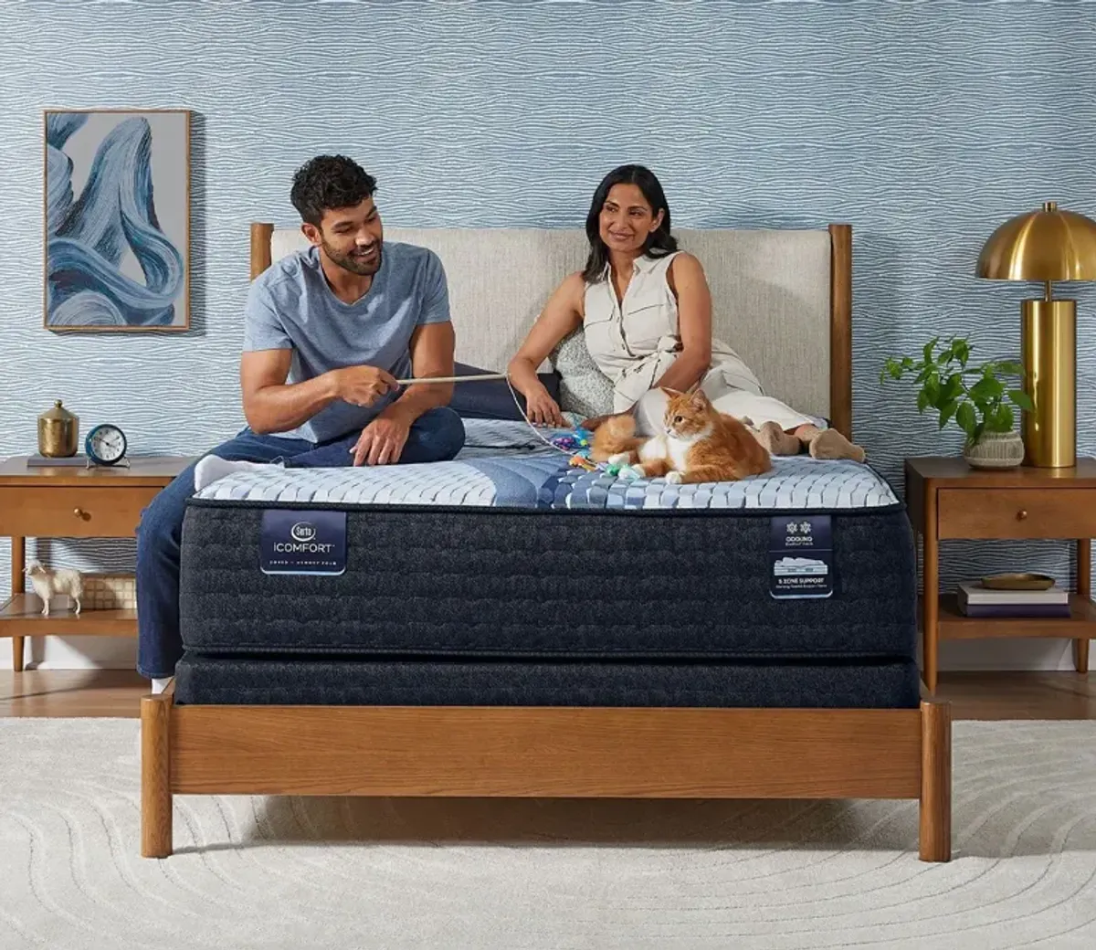 Serta iComfort Iona Medium Mattress - Memory Foam - Full