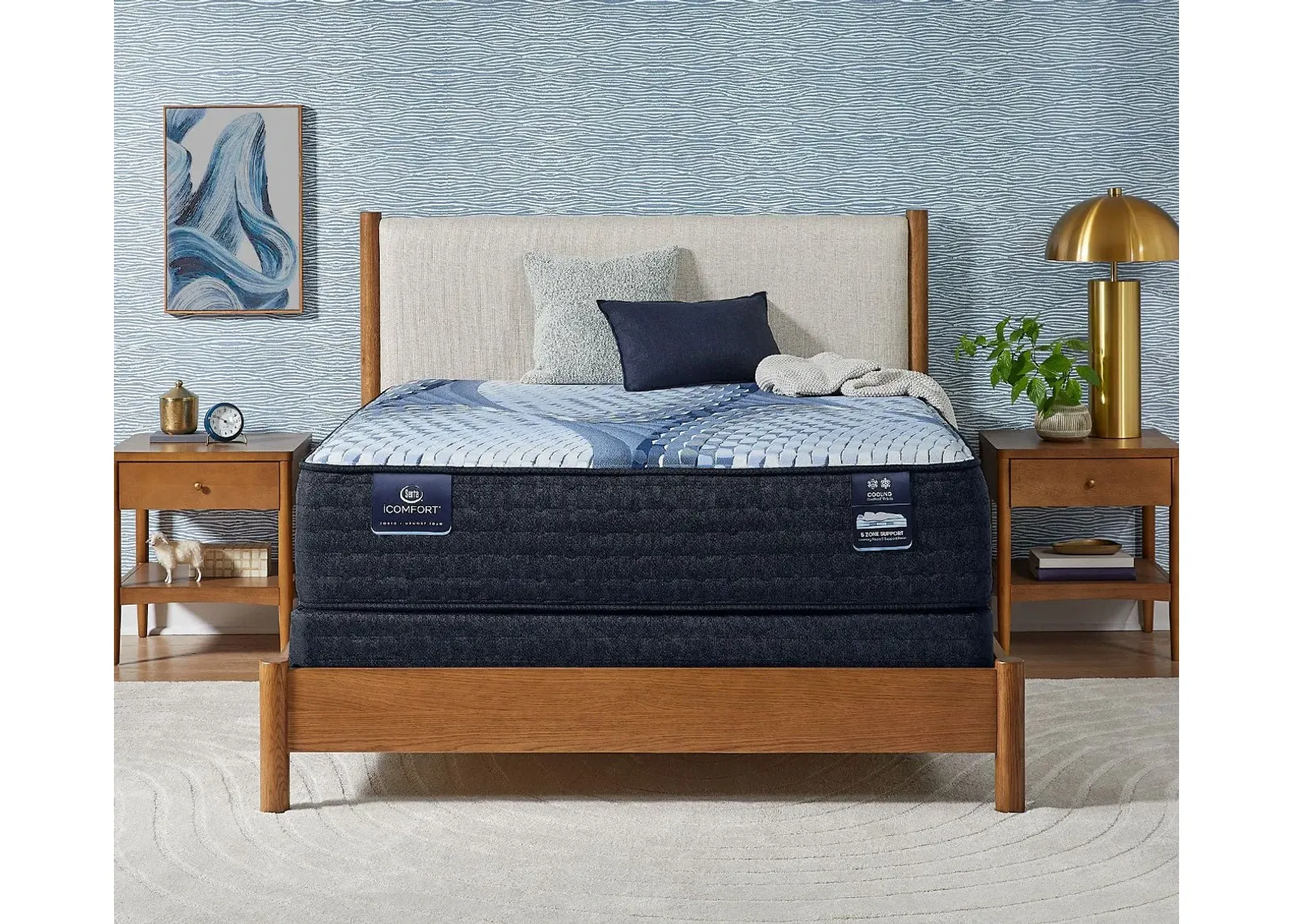 Serta iComfort Iona Medium Mattress - Memory Foam - California King