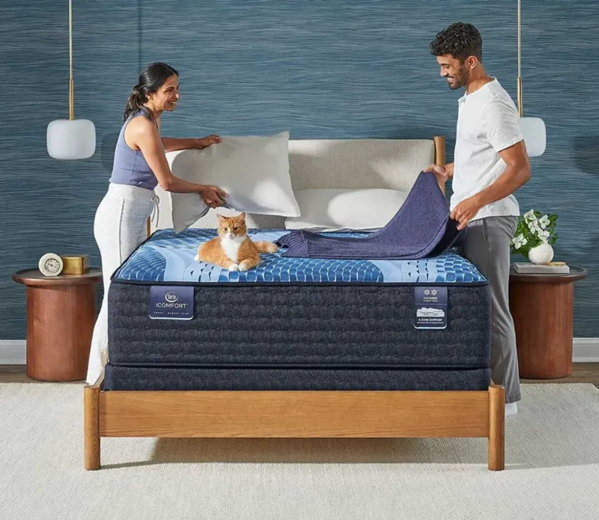 Serta iComfort Aspire Plush Mattress - Memory Foam - Twin XL