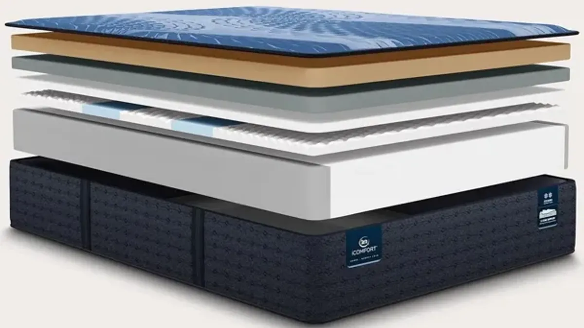 Serta iComfort Aspire Plush Mattress - Memory Foam - Twin XL