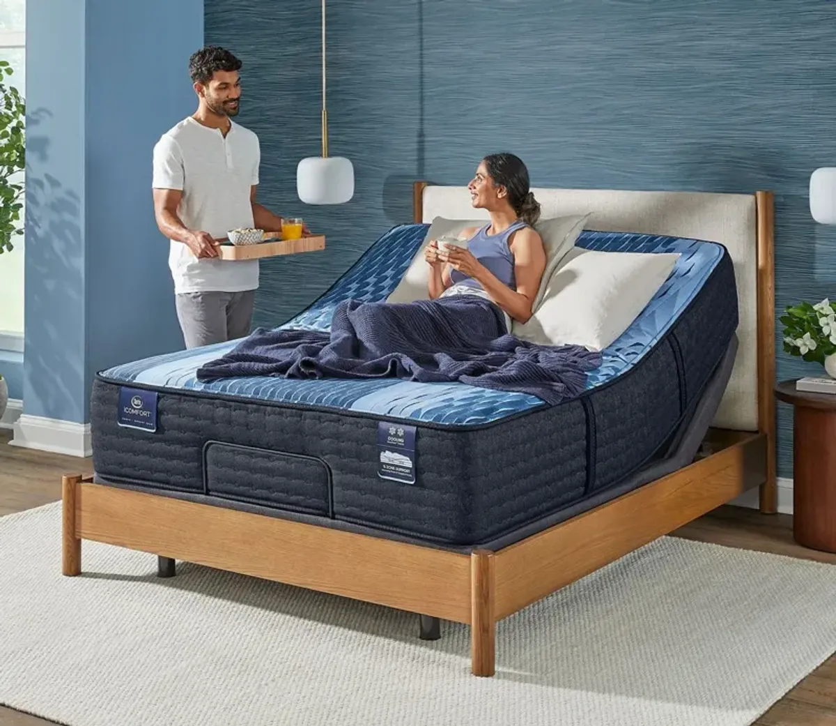 Serta iComfort Aspire Plush Mattress - Memory Foam - Full