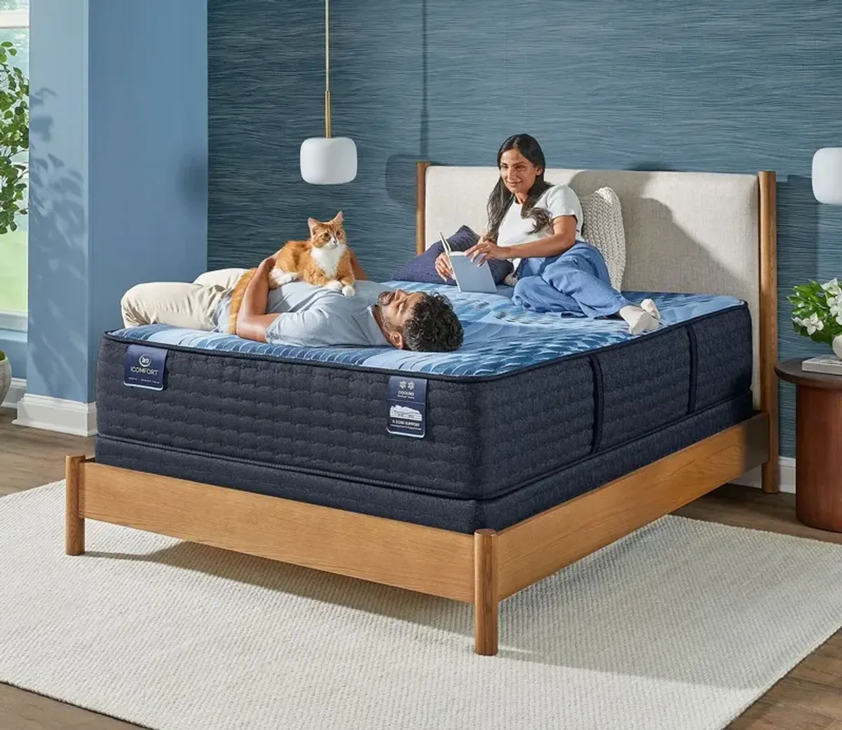 Serta iComfort Aspire Plush Mattress - Memory Foam - Full