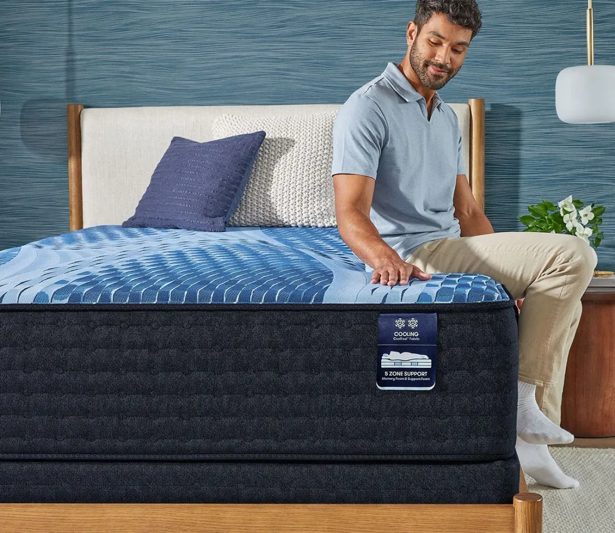 Serta iComfort Aspire Plush Mattress - Memory Foam - Full