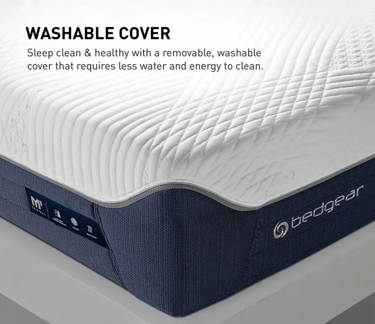 Bedgear M3 Performance® Mattress - Twin XL