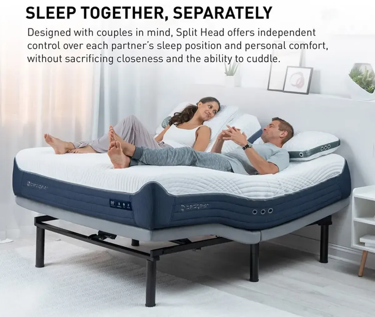 Bedgear M3 Performance® Mattress - Split Head Queen