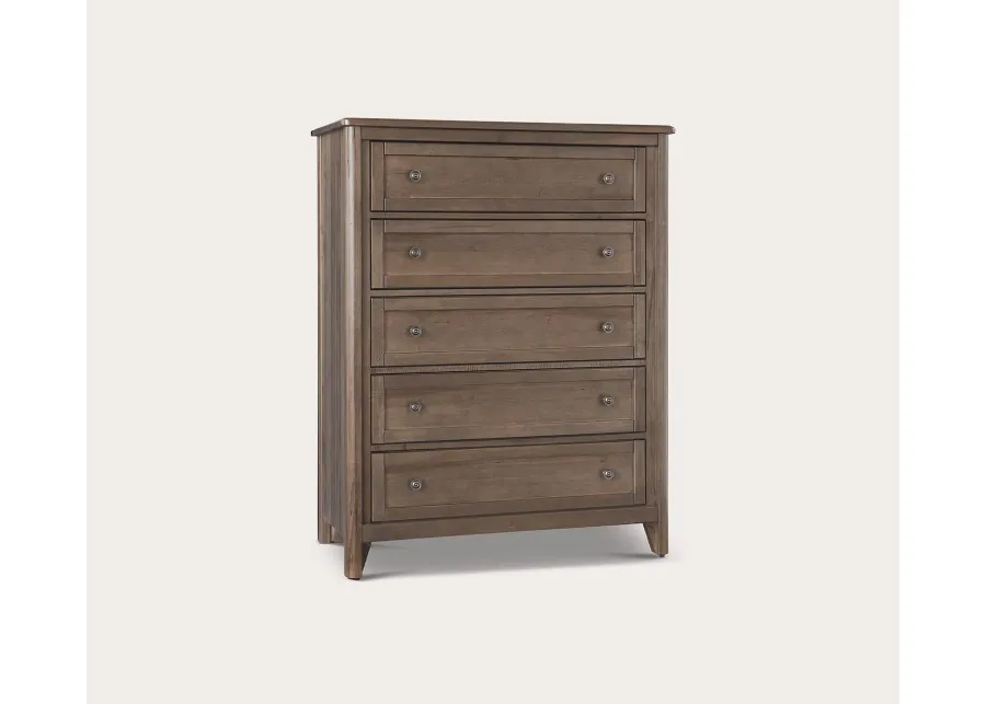 Vaughan Bassett Woodbridge 5-Drawer Chest - Dark Cashmere