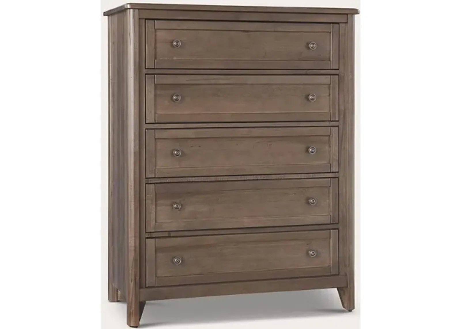 Vaughan Bassett Woodbridge 5-Drawer Chest - Dark Cashmere