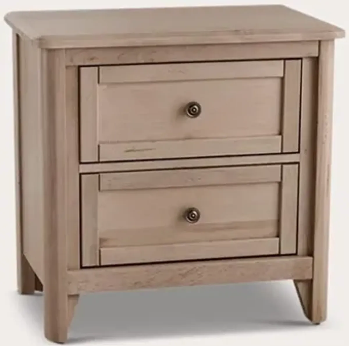 Vaughan Bassett Woodbridge 2-Drawer Nightstand - Dark Cashmere