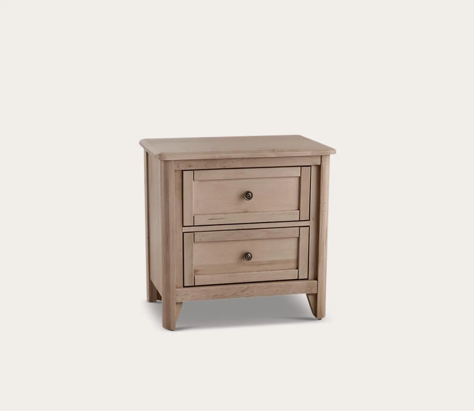 Vaughan Bassett Woodbridge 2-Drawer Nightstand - Dark Cashmere