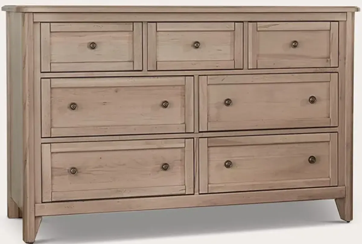 Vaughan Bassett Woodbridge 7-Drawer Dresser - Dark Cashmere