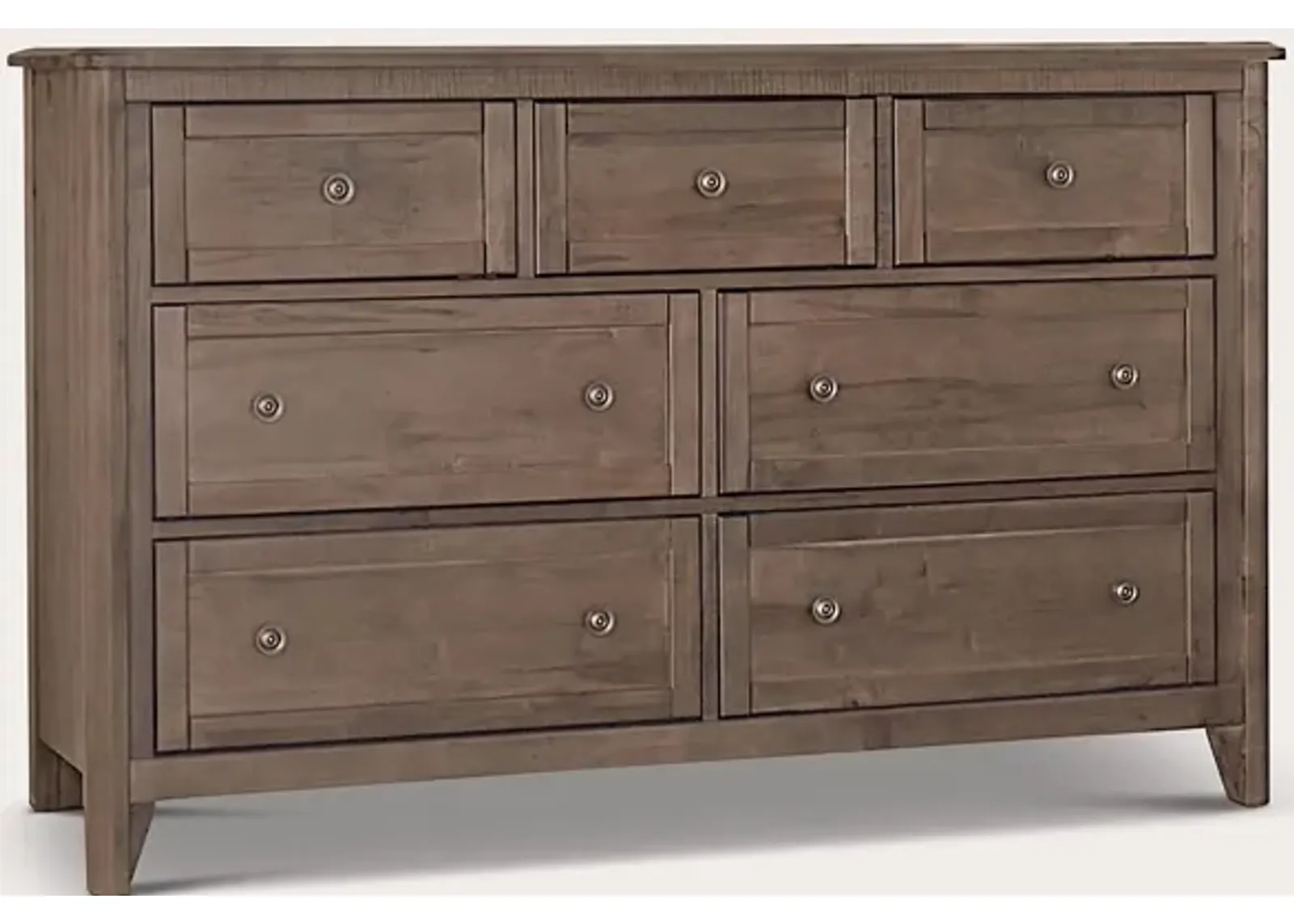 Vaughan Bassett Woodbridge 7-Drawer Dresser - Dark Cashmere